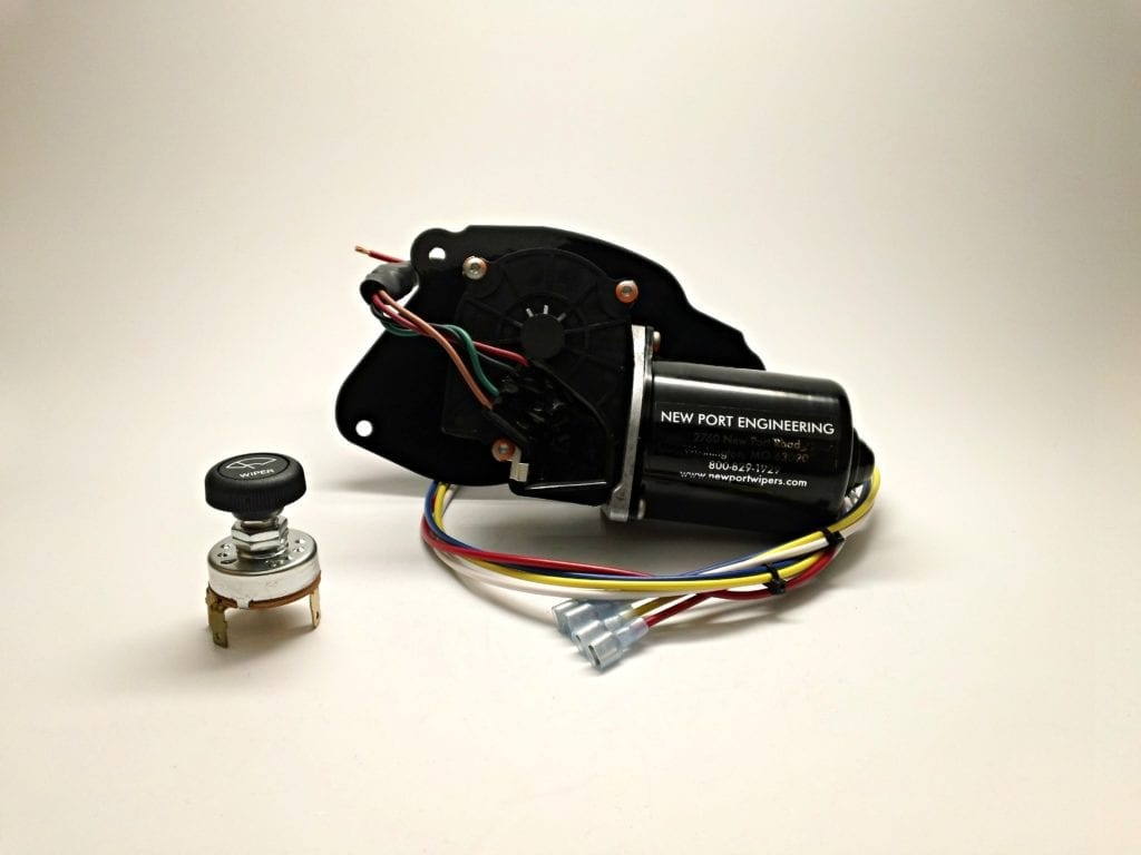 New Port Engineering 196971 Chevy Nova Wiper Motor